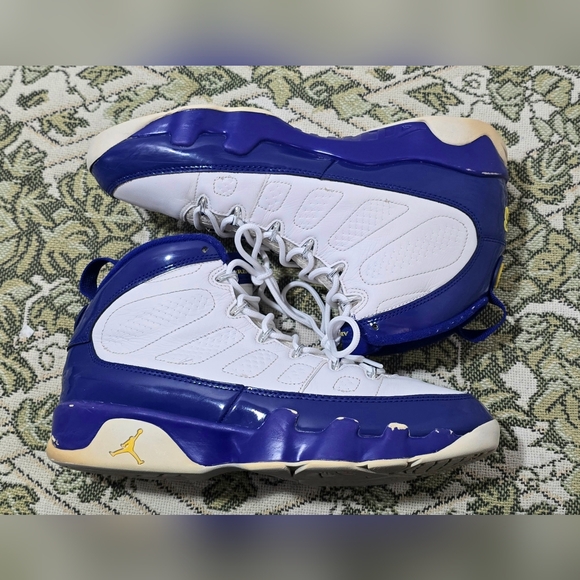 Retro Air Jordan 9 Lakers/Kobe Sz 11 - Picture 1 of 7